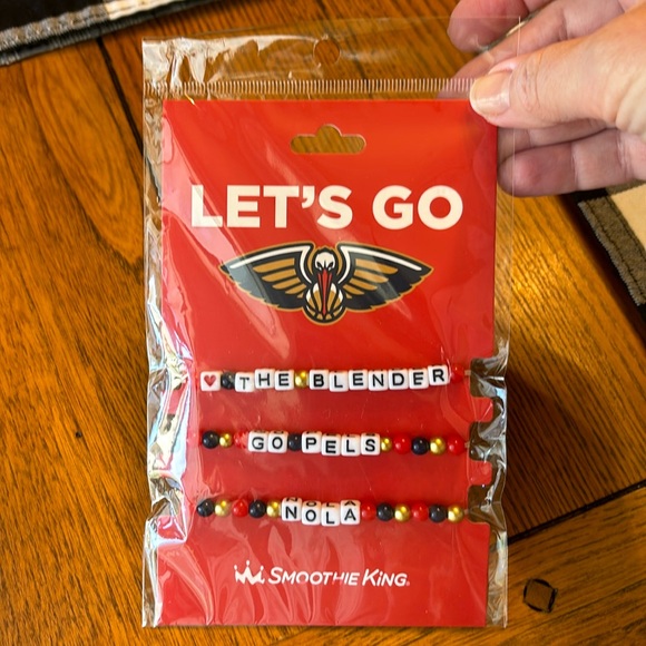 None Other - New Orleans Pelicans Friendship Bracelets